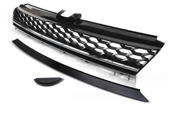Grill voor VW Golf 7 13-17 - r-style - chroom