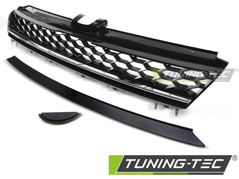 Grill voor VW Golf 7 13-17 - r-style - chroom