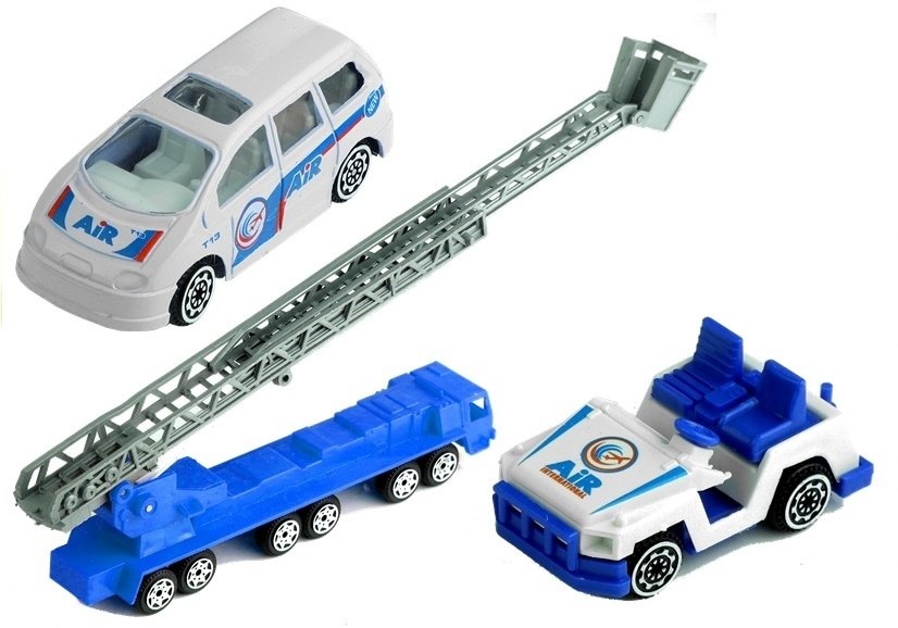 Speelgoed vliegtuig - luchthaven speelset - 30 delig - 1:87