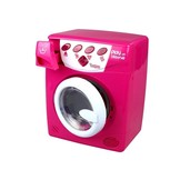 Speelgoed wasmachine -  18,5x24 cm - met licht en geluid - roze