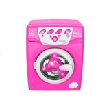 Speelgoed wasmachine -  18,5x24 cm - met licht en geluid - roze