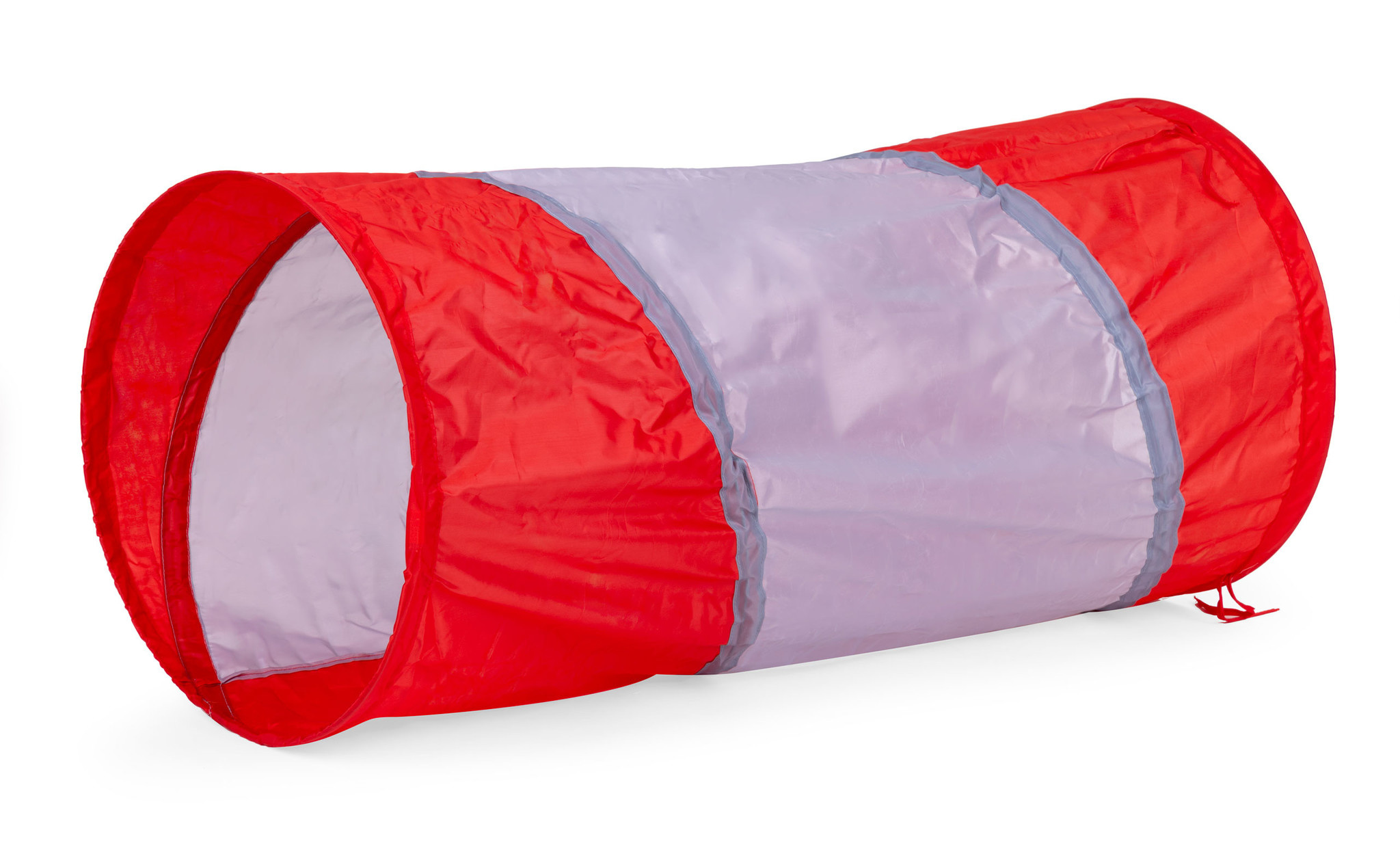Speeltent - met kruiptunnel - 190x73x102 cm - brandweer - rood