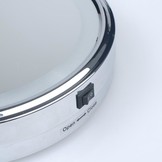 Make up spiegel - scheerspiegel - met LED - 20 cm - chroom