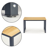 Bureau tafel voor kind & tiener – 120 x 60 x 74 cm - gelamineerd