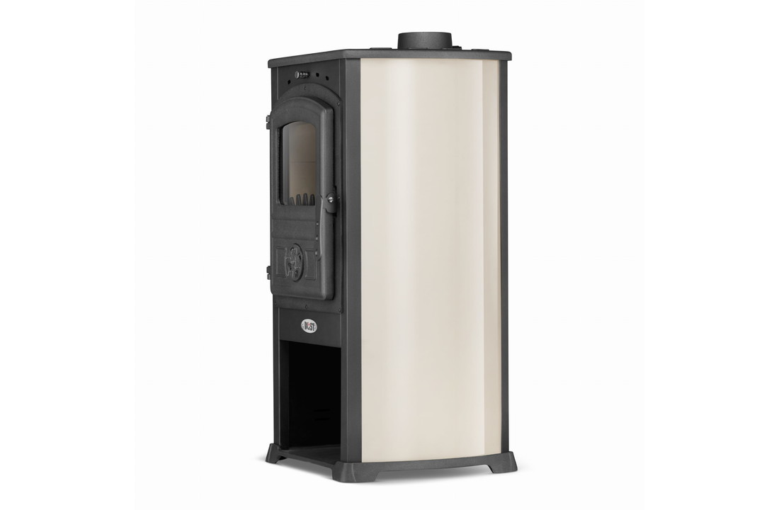 Houtkachel - staal - vrijstaand - 10KW