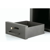 Houtkachel - staal - vrijstaand - 8,5 KW - gietijzer