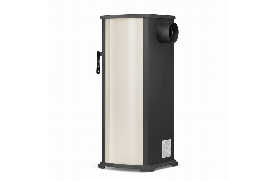 Houtkachel - staal - vrijstaand - 8,5 KW - gietijzer