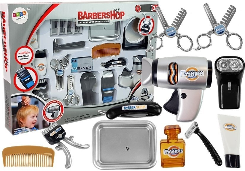 Kapsalon set voor kinderen - 48x34,5x 6,5 cm