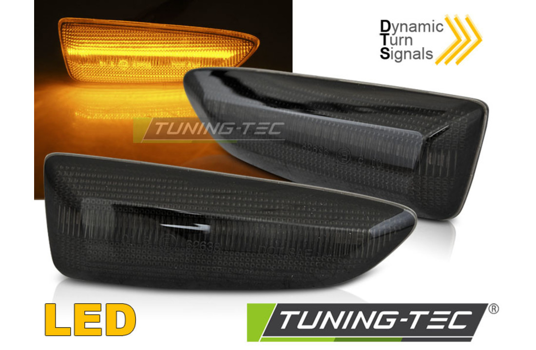 Zijkant knipperlichten geschikt voor OPEL ASTRA J / ASTRA K / ZAFIRA C / INSIGNIA B SMOKE LED