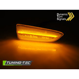 Zijkant knipperlichten geschikt voor OPEL ASTRA J / ASTRA K / ZAFIRA C / INSIGNIA B SMOKE LED