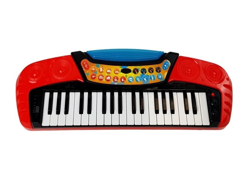 Muziekset met gitaar, keyboard & microfoon