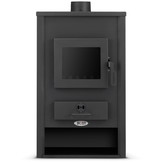 CV Houtkachel - staal - vrijstaand - 22kw