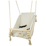 Babywiegschommel - max. 20 kg - creme, cremediamanten