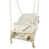 Babywiegschommel - max. 20 kg - creme, cremediamanten