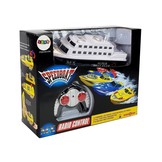 Bestuurbare boot - rc - 27 Mhz - 20 cm - tot 15 km/u - zwart