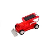 Speelgoed auto op zonne-energie - bulldozer - rood