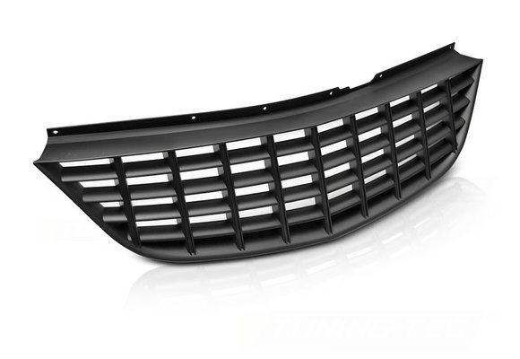 Grill geschikt voor OPEL CORSA D 06-10 MAT ZWART