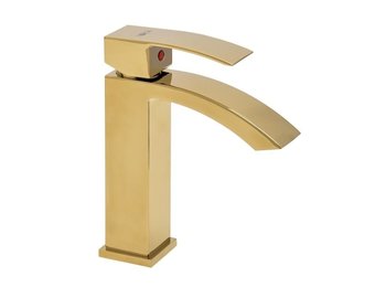 Badkamerkraan - wastafel kraan - goud - 193x120 cm