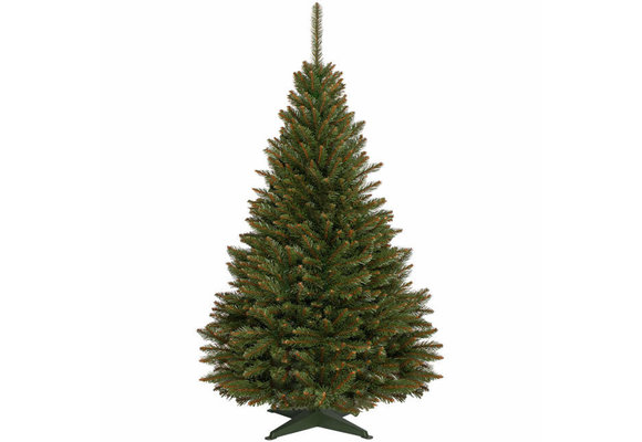 kunstkerstboom - nep kerstboom - 150 cm - plastic voet - groen