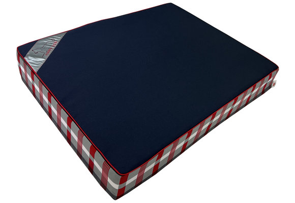 Hondenkussen - hondenmatras - 65x50x10 cm - waterdicht - blauw