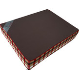 Hondenkussen - hondenmatras - 65x50x10 cm - waterdicht - bruin