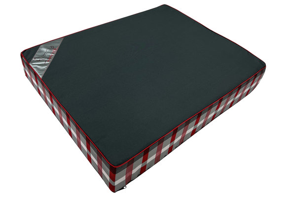 Hondenkussen - hondenmatras - 65x50x10 cm - waterdicht - grijs