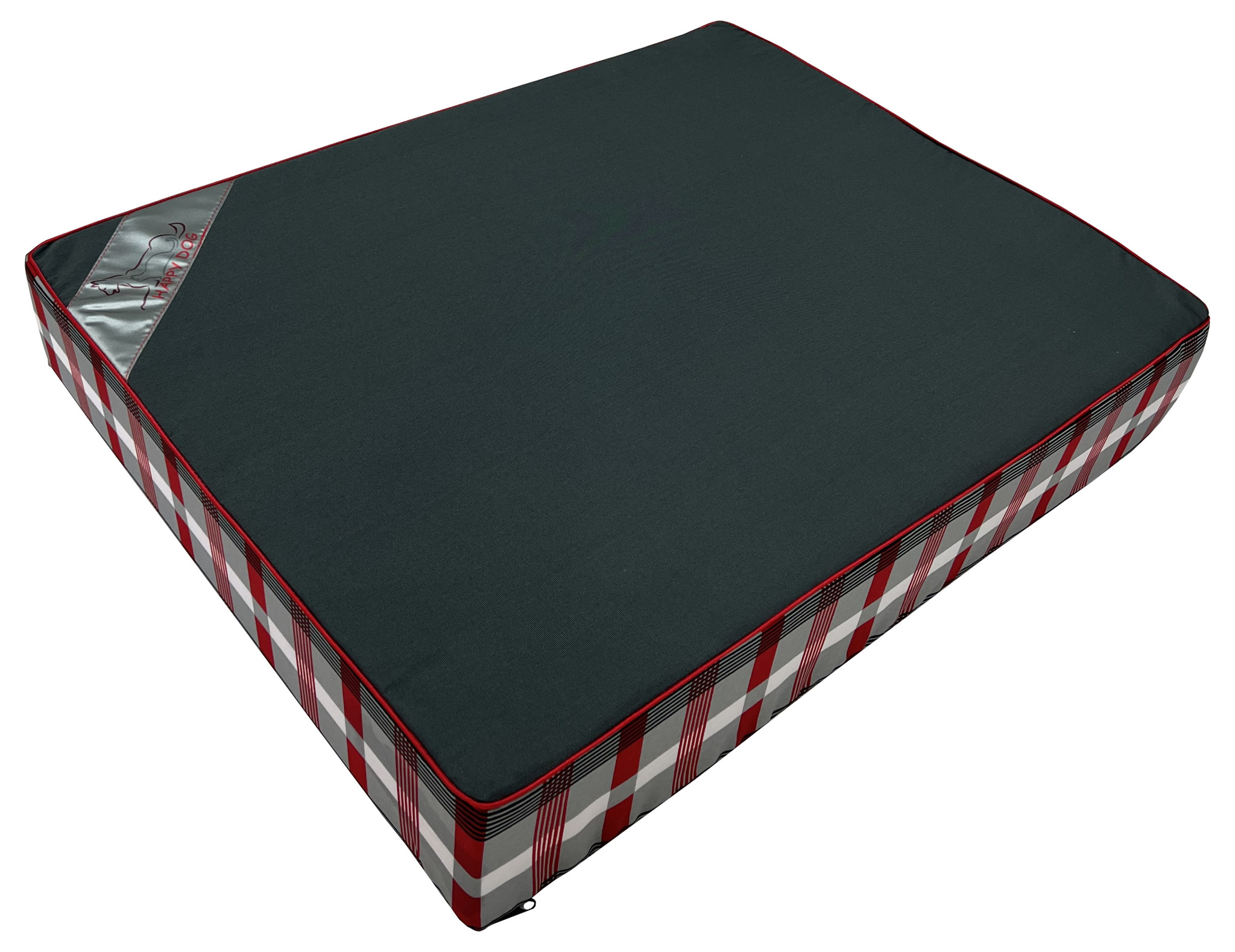 Hondenkussen - hondenmatras - 65x50x10 cm - waterdicht - grijs