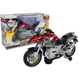 Speelgoedmotor - met geluidseffecten - met verlichting - rood