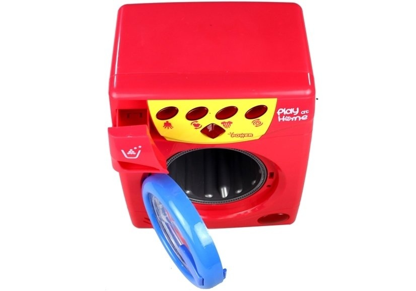 Speelgoed wasmachine - licht & geluid - 19x16x29 cm