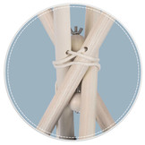 Tipi tent stabilisator - speeltent stabilisatiesysteem - hout