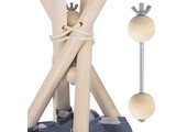 Tipi tent stabilisator - speeltent stabilisatiesysteem - hout