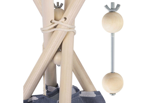 Tipi tent stabilisator - speeltent stabilisatiesysteem - hout