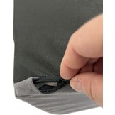 Kinderfauteuil - peuterstoel - 60x40x45 cm - grijs groen