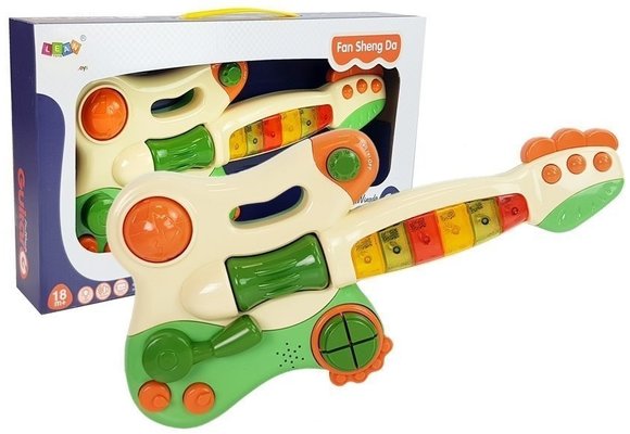 Activiteiten gitaar met toetsen en licht – educatief speelgoed