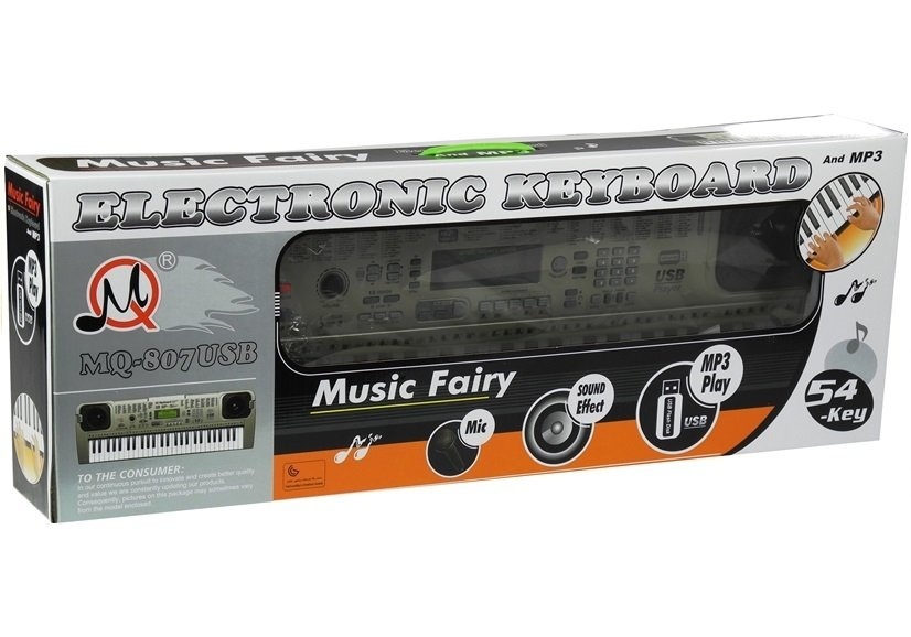 Speelgoed keyboard - met USB-ingang - met microfoon