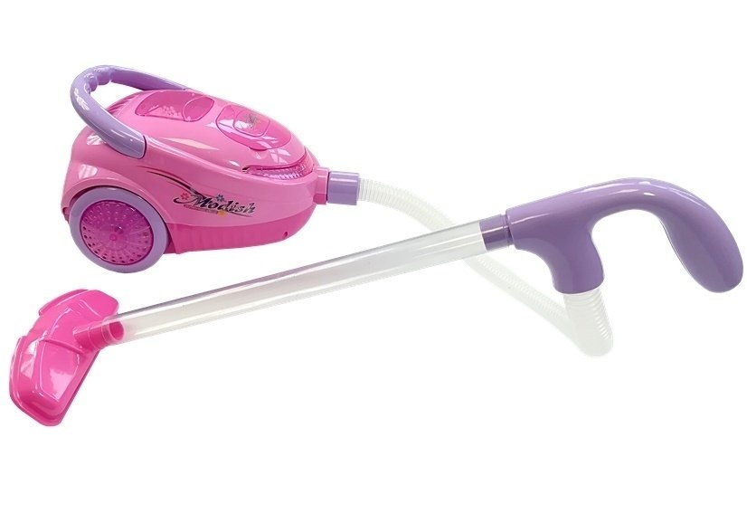 Speelgoed schoonmaakset met stofzuigertrolley - 46 cm