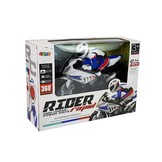 RC-motorfiets -  2.4GHz - wit - met lader