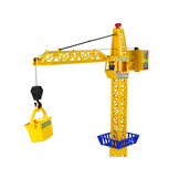 Bestuurbare hijskraan - 18x38x60 cm - met afstandbediening