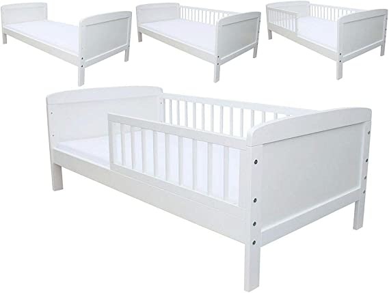 Kleuterbed - wit - 200x90cm - incl lattenbodem kinderbed