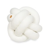 Knoopkussen - knot kussen - sierkussen - decoratie kussen - 35x35cm - creme