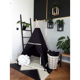 Knoopkussen - knot kussen - sierkussen - decoratie kussen - 35x35cm - creme