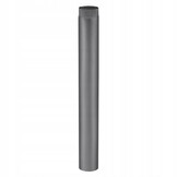 Kachelpijp - rookkanaal - 2mm staal - Ø 120 mm - 100 cm - zwart