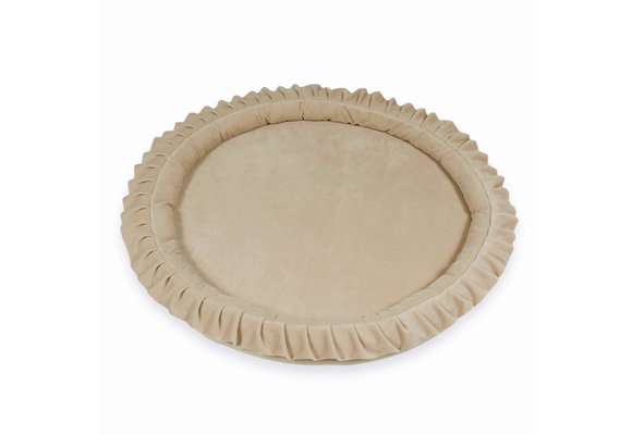 Speelnest - speelkleed baby - velvet - 120 cm - beige