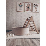 Speelnest - speelkleed baby - velvet - 120 cm - beige