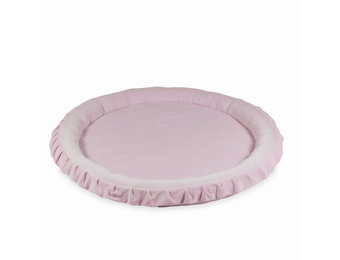 Speelnest - speelkleed baby - velvet - 120 cm - lichtroze