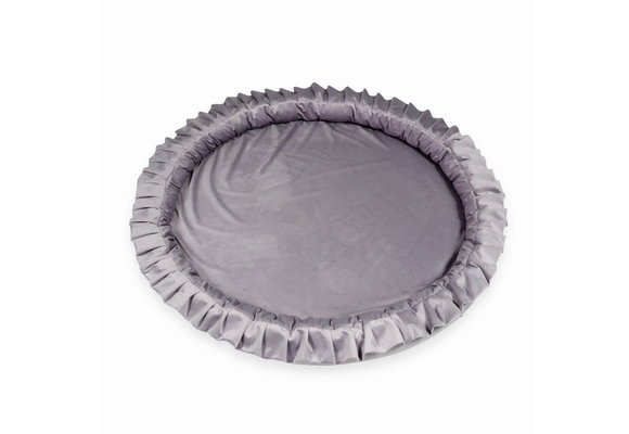 Speelnest - speelkleed baby - velvet - 120 cm - paars