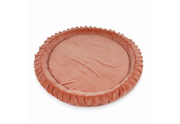 Speelnest - speelkleed baby - velvet - 120 cm - terracotta