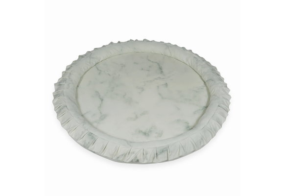 Speelnest - speelkleed baby - velvet - 120 cm - marmer