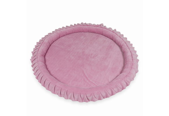 Speelnest - speelkleed baby - velvet - 120 cm - roze