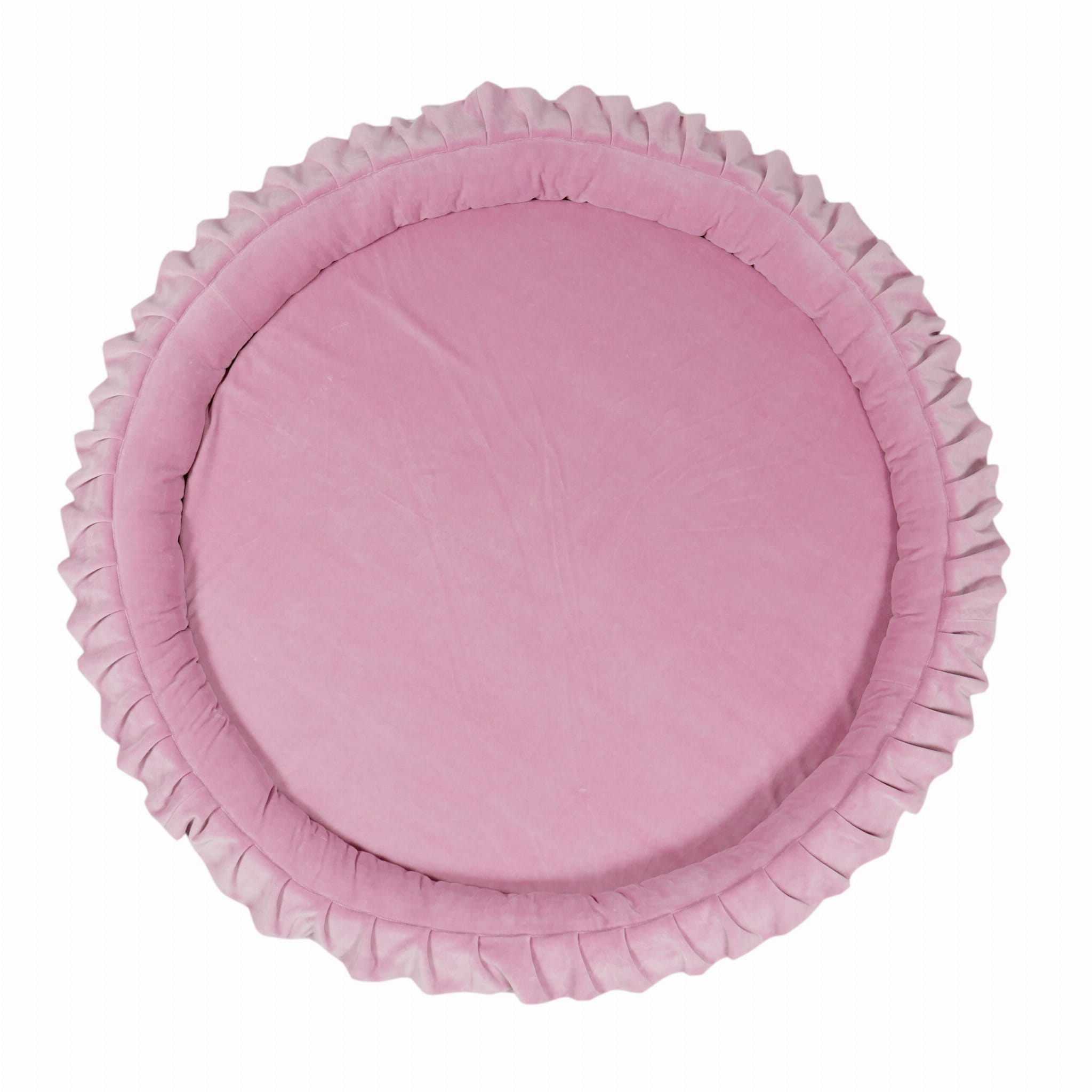 Speelnest - speelkleed baby - velvet - 120 cm - roze